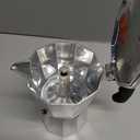 Imusa USA Aluminum Stovetop 6-cup Espresso Maker (B120-43V), Silver