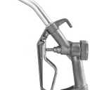 QWORK Fuel Nozzle, 3/4 in. NPT Manual Fuel Nozzle with Swivel | For Manual and Electric Fuel Pumps | Gasoline and Diesel |Max Pressure 50 PSI (1 Pack)
