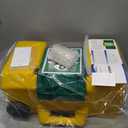 Portable Eyewash Station OSHA-Approved - 8 Gallon Emergency Wall Mounted Eye Wash Irrigation Kit Equipment Ansi Certified No Solution