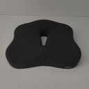 Memory Foam Seat Chair Cushion for Relieves Back Sciatica Pain Tailbone Pain Coccyx Degenerating Disc Orthopedic Osteoarthritis Prostate Cushion Low Back Pain Cushion Hip Shaping (Dark Gray)