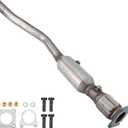 JT Exhaust Catalytic Converter Compatible with Chrysler Town & Country, Dodge Grand Caravan 2008 2009 2010 3.3L 3.8L (EPA Compliant) (Standard EPA Grade)