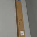 LazBlinds No Tools No Drill 1" Vinyl Mini Blinds, Cordless Blinds for Windows, Light Filtering Horizontal Window Blinds & Shades, 34 1/2" W x 64" H, White