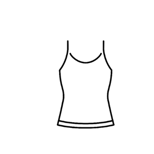 Tank Top White Large