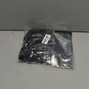 Floerns Women's Puff Sleeve Blouse Tops Crew Neck Zipper Dressy Casual Shirts,S