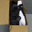 MTWML Hook On High Chair with Tray,Portable Baby High Chair That Attaches to Table,Clip On Fast Table Seat for Babies and Toddlers.Baby Feeding Seat for Dining Tables and Counter(Stripe-Black)