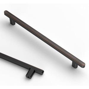 Asidrama 10 Pack 7.5 Inch(192mm) Oil Rubbed Bronze Kitchen Cabinet Handles, Cabinet Pulls Kitchen Cabinet Hardware for Cupboard Drawer Pulls