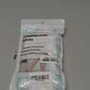 Lin Performance 15-20 mmHg Compression Stockings for Women & Men, Thigh High Dot-Top Open Toe, Leg Support for Daily & Travel Comfort (Beige,M)