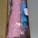 Inflatable Baby Bathtub Infant Anti-Slip Bath Seat Pool with Air Pump Travel Camping Portable Toddler Bath Tub Age 0-5 Years Old (Pink)