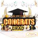 VIVIKEN Graduation Cards, Pop Up Congrats Grad 2026 Greeting Card with Lights & Music, Congratulations Graduation Gifts for 2026 High School College University Graduates