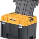 DEWALT TSTAK Tool Box, Deep, Long Handle, Extra Large Design, Fixed Divider for Tool Organization, Water and Debris Resistant (DWST17814)