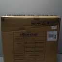 Office Chair, Ergonomic Desk Chairs 330LBS Capacity High Back Mesh Computer Chair with Flip-up Armrests, Comfy Work Chair with Adjustable Lumbar Support, Rolling Chair (One Size, Black)