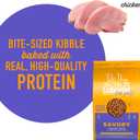 Tiki Dog Born Carnivore for Dogs, Savory Chicken, Peas & Lentils Recipe, Grain Free Baked Kibble for Maximum Nutrition, For Adult Dogs and All Size Breed Dogs, 3.5 lbs. Bag (EXP 03/08/27)