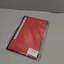 SZLONKOU Tablet Cover for Samsung Galaxy Tab S6 10.5 SM-T860 SM-T865 SM-T867(2019 Release), Ultra Slim Folio Stand Leather Case for Samsung Galaxy Tab S6 10.5" T865 T865 (KST-Red)