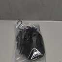 Zebaexf Women's Mesh Dress Long Puff Sleeve Mini Bodycon Sweet Neck Party Mini Dresses for Women XS