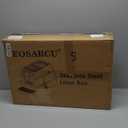 Stainless Steel Cat Litter Box with Lid, XL Large Enclosed High Sided Litter Box with Removable Lid, Carbon Filters -Odor Free, Easy Cleaning, Anti-Urine Leakage for Big Cats/Multiples-Grey