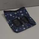 RIOUSSI Hanging Hay Feeder Bag for Guinea Pigs, Bunnies, Chinchillas. Stars (M - 13"x9"x2")