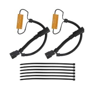 2Pcs Tail Light Conversion Harness, LED Taillight Wiring Adapter Fits for 2020-2024 Silverado Sierra NOT for 2019 Models Halogen to LED Adapter with Load Resistors