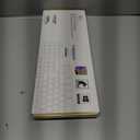 Rii RK100+ Multiple Color Rainbow LED Backlit Large Size USB Wired Mechanical Feeling Multimedia PC Gaming Keyboard,Office Keyboard for Working or Primer Gaming,Office Device