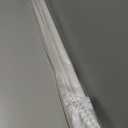 LazBlinds No Drill Cordless Zebra Blinds, 39" W x 48" H, White
