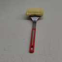 GRILLART Grill Brush Bristle Free. SteamWizards BBQ Replaceable Cleaning Head, Unique Seamless-Fit Scraper Tool for Cast Iron/Stainless-Steel Grates, Safe Barbecue Grill Cleaner-Red