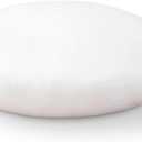 MIULEE 20 Inch Round Throw Pillows Pillow Insert, Floor Pillow Form Stuffer Sham for Decorative Cushion Bed Couch Sofa Wedding