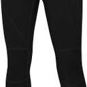 Runhit Boys Compression Leggings Youth Athletic Tights Basketball Compression Pants Boys Base Layer Pants Sports Legging (Large, Black Black Line)