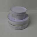 KIRE 100PCS Disposable Plates - White with Gold Rim for Party/Wedding/Graduation - Includes 50Pieces 10.25inch Dinner and 50Pieces 7.5inch Dessert/Salad Plates