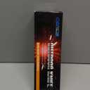 OERLA TAC OL-0021SD Fixed Blade Knives Outdoor Duty Knife 420HC Stainless Steel Camping Hunting Survival Knife Double Sided Blade with G10 Handle Waist Clip EDC Kydex Sheath (Black)