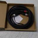 Amazon Basics 2 RCA Audio Cable for Amplifier,Active Speakers or Subwoofer with Gold Plated Plugs, 8 Feet, Black