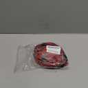 5 Pcs Plaid Headband Set - Padded Scrunchies Bow, Christmas Hair Clips Accessories for Girls (Red)