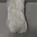 Lace Valance for Windows 1 Panel - Vintage Ivory Ruffle Floral Kitchen Window Curtains Over Sink, Crochet Rustic Short Lace Valance for Nursery Laundry Closet Decor, 52 x 18 Inch, Cream