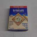 Triscuit Original Whole Grain Wheat Crackers, Vegan Crackers, Healthy Snacks, Lunch Snacks, Family Size, 12.5 oz BEST BY 27AUG25