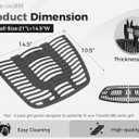 Cast Iron Grill Grates for Napoleon Gas Grill All TravelQ 285 Series,for Napoleon Travelq Pro 285 Accessories Pro285x, PRO285X-BK, PRO285, PRO285-BK, TQ285X, TQ285X-1, TQ285X-BL,Non-Stick,2PCS