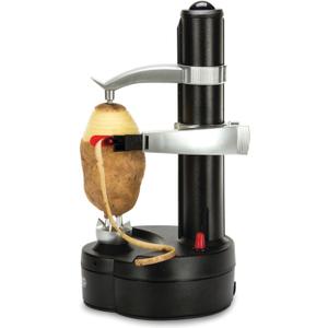 Starfrit Rotato Express Electric Peeler - 2 Spare Blades - Safe & Easy to Use - Effortlessly Peels Vegetables and Fruit (Medium)