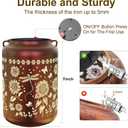 Birthday Gifts for Women Mom Grandma Solar Lanterns Outdoor Waterproof Garden Decor Hanging Metal Lights Outside for Yard,Patio,Backyard,Porch (GaoKuan-Dragonfly)