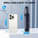 PATO Cordless Handheld Vacuum Cleaner, Mini Car Vacuum with Powerful Suction, Portable Dust Collector Matte Black