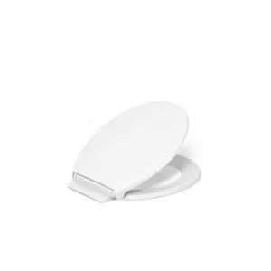 KOHLER Round-Front Toilet Seat Soft Close Plastic White k22204-0 WHITE