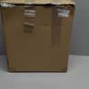 Homie Soft Close, Slim Trash Can 1.6 Gallon with Anti - Bag Slip Liner and Lid, Use as Mini Garbage Basket, Slim Dust Bin, or Decor in Bathroom, Restroom, Kitchen, or Bedroom (Shiny White)