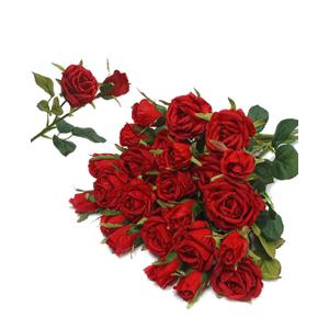 12PCS Red Fake Roses Artificial Flowers
Fake Artificial Roses Silk Flowers with Stems for Home Wedding Hotel Office Centerpiece Decor