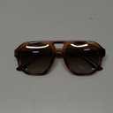 livho Trendy Polarized Square Aviator Sunglasses Women Men Square Eyewear Frame, Retro Sun Glasses for Women Men 2025 Shades (Vibrant Brown Tortoise/Brown)