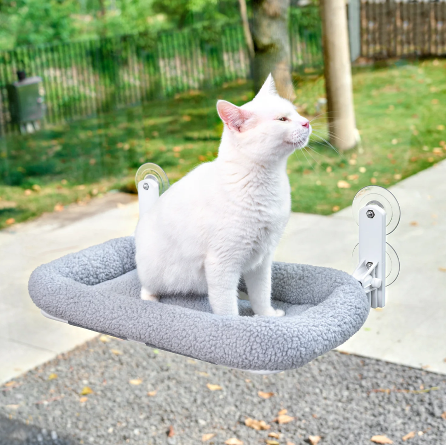 Zakkart Foldable Cat Hammock for Window