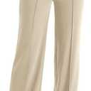 NIMIN Womens Work Pants High Waisted Wide Leg Dress Trousers, S Size
