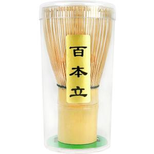 Matcha Whisk, Matcha Bamboo Whisk, Matcha Whisks Set for Matcha Powder Handcrafted Organic Traditional Japanese Chasen, 100-Prong Matchas Stirrer Wisk Mixer Brush for Authentic Tea Preparation