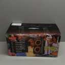 Portable Bluetooth Speaker: 240W Peak Powerful Loud Sound Deep Bass Wireless Boombox Large Subwoofer 15 Hours Battery Life Fast Charging with Led Light Show for Party Outdoor Camping Backyard (Black)