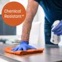 Caring Nitrile Exam Gloves, Blue, Powder-Free, Disposable Gloves for Medical Care, First Aid, Cleaning, Food Prep (Medium (Pack of 100))