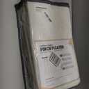 CAPALOCA Pinch Pleated Curtains Blackout, Linen Blackout Curtains 84 inches Long 2 Panels Set for Bedroom, Thermal Insulated Pinch Pleated Drapes for Living Room, 40" W x 84" L (Pack of 2), Natural