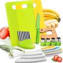 Montessori Kitchen Tools,13Pcs Toddler Knife Set Kids Knife Set for Real Cooking-Kids Kitchen Tools Set Include Toddler Knives Cutting Boards Sandwich Cutters Peeler for Toddler Birthday Gift