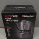 Mueller Ultra Prep Food Processor for Chopping, Dicing, Grinding, and Pureeing  Versatile Kitchen Tool for Vegetables, Meat, Nuts, Grains, and Whipping Eggs or Cream