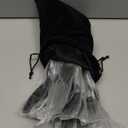 Black Silverware Set for 8, Heavy-Duty Stainless Steel Black Flatware Set, Cube Handle Cutlery Set, Mirror Polished, Dishwasher Safe, 40-Piece