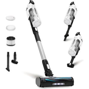 LEVOIT Cordless Vacuum Cleaner, Stick Vac with Tangle-Resistant Design, Up to 50 Minutes, Powerful Suction, Rechargeable, Lightweight, and Versatile for Carpet, Hard Floor, Pet Hair, LVAC-200